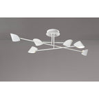 M7572 Capuccina Large 6 Light Semi Flush 45W LED White