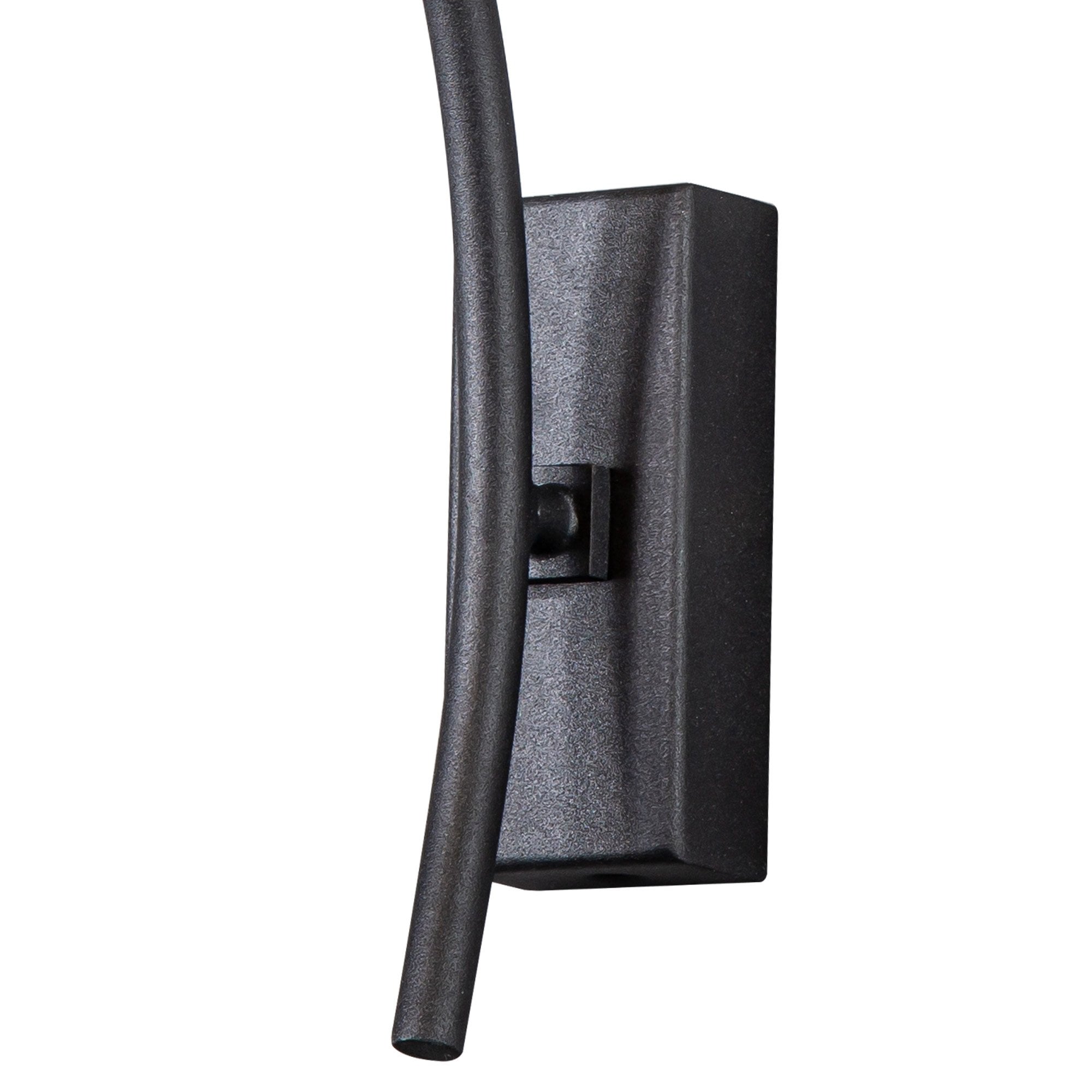 M7583 Capuccina 1 Light Wall Lamp 7W LED Black
