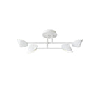 M7574 Capuccina Small 4 Light Semi Flush 30W LED White