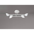 M7574 Capuccina Small 4 Light Semi Flush 30W LED White