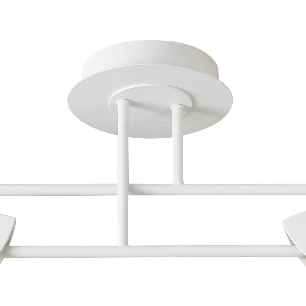 M7574 Capuccina Small 4 Light Semi Flush 30W LED White