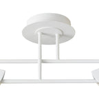 M7574 Capuccina Small 4 Light Semi Flush 30W LED White