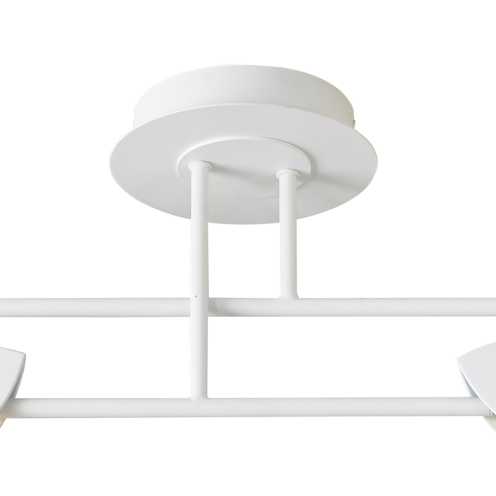 M7574 Capuccina Small 4 Light Semi Flush 30W LED White