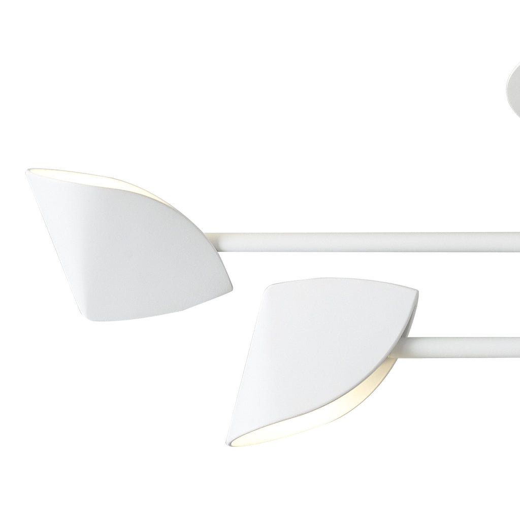 M7574 Capuccina Small 4 Light Semi Flush 30W LED White