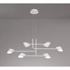 M7571 Capuccina 6 Light Linear Pendant 45W LED White