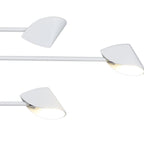 M7571 Capuccina 6 Light Linear Pendant 45W LED White
