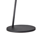 M7585 Capuccina 1 Light Floor Lamp 8.5W LED Black