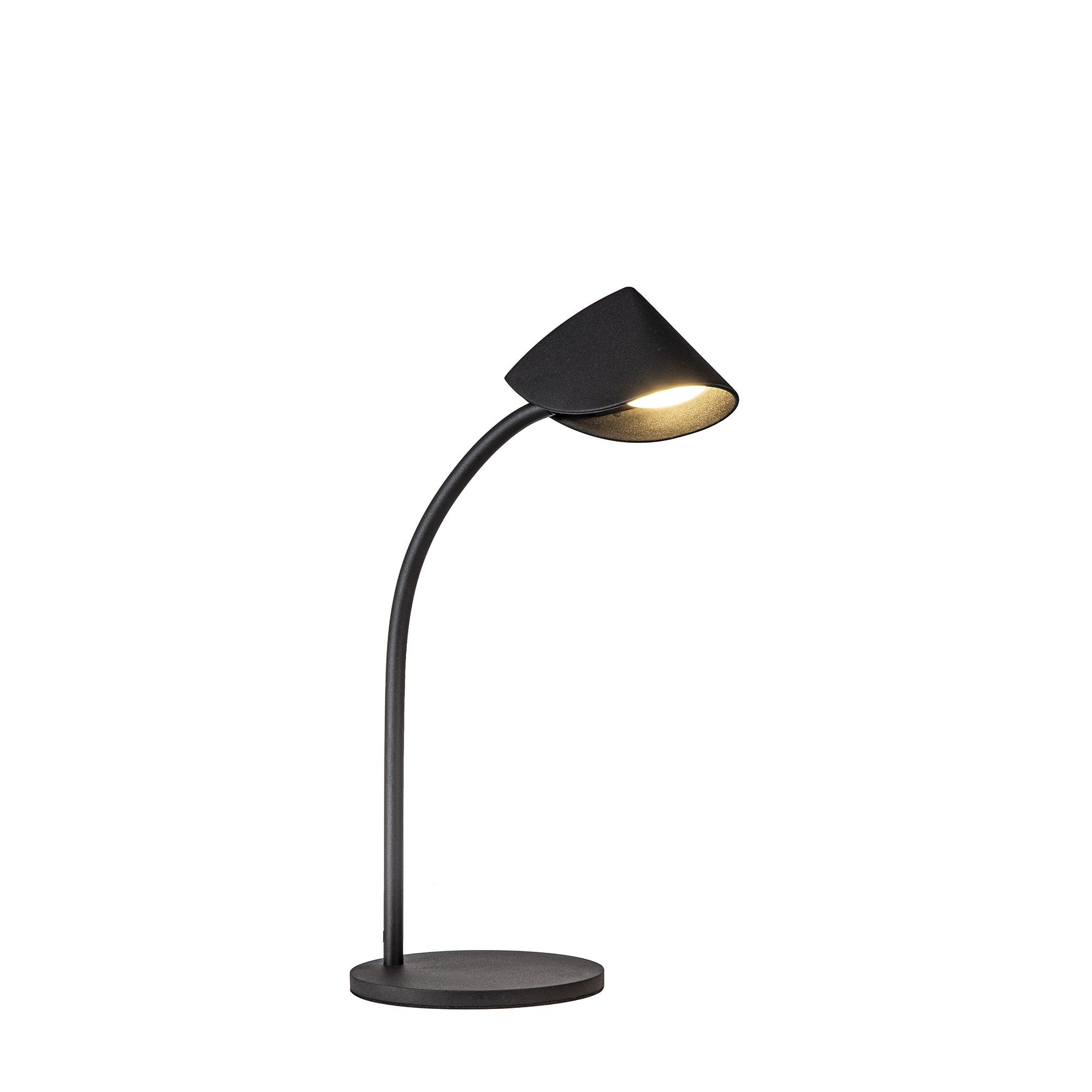 M7584 Capuccina Small 1 Light Table Lamp 8.5W LED Black