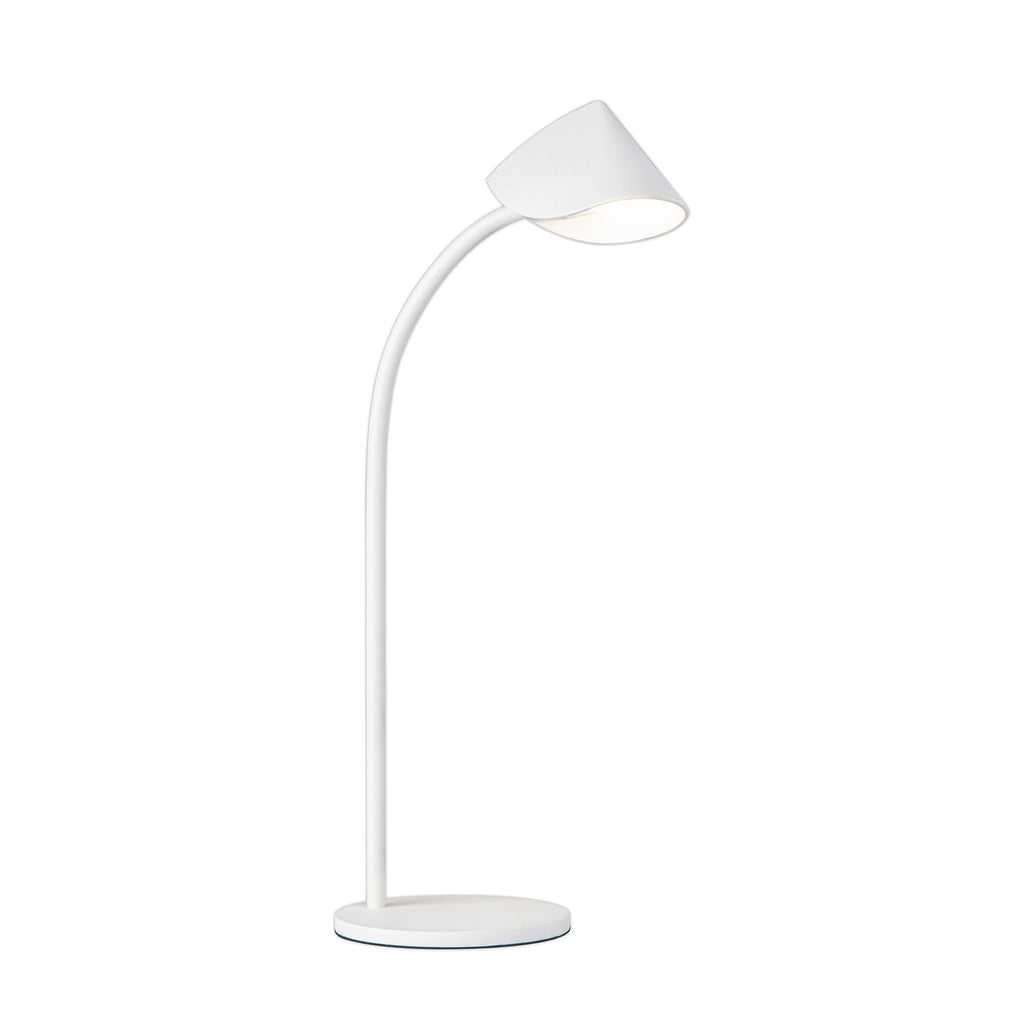 M7586 Capuccina Large 1 Light Table Lamp 8.5W LED White
