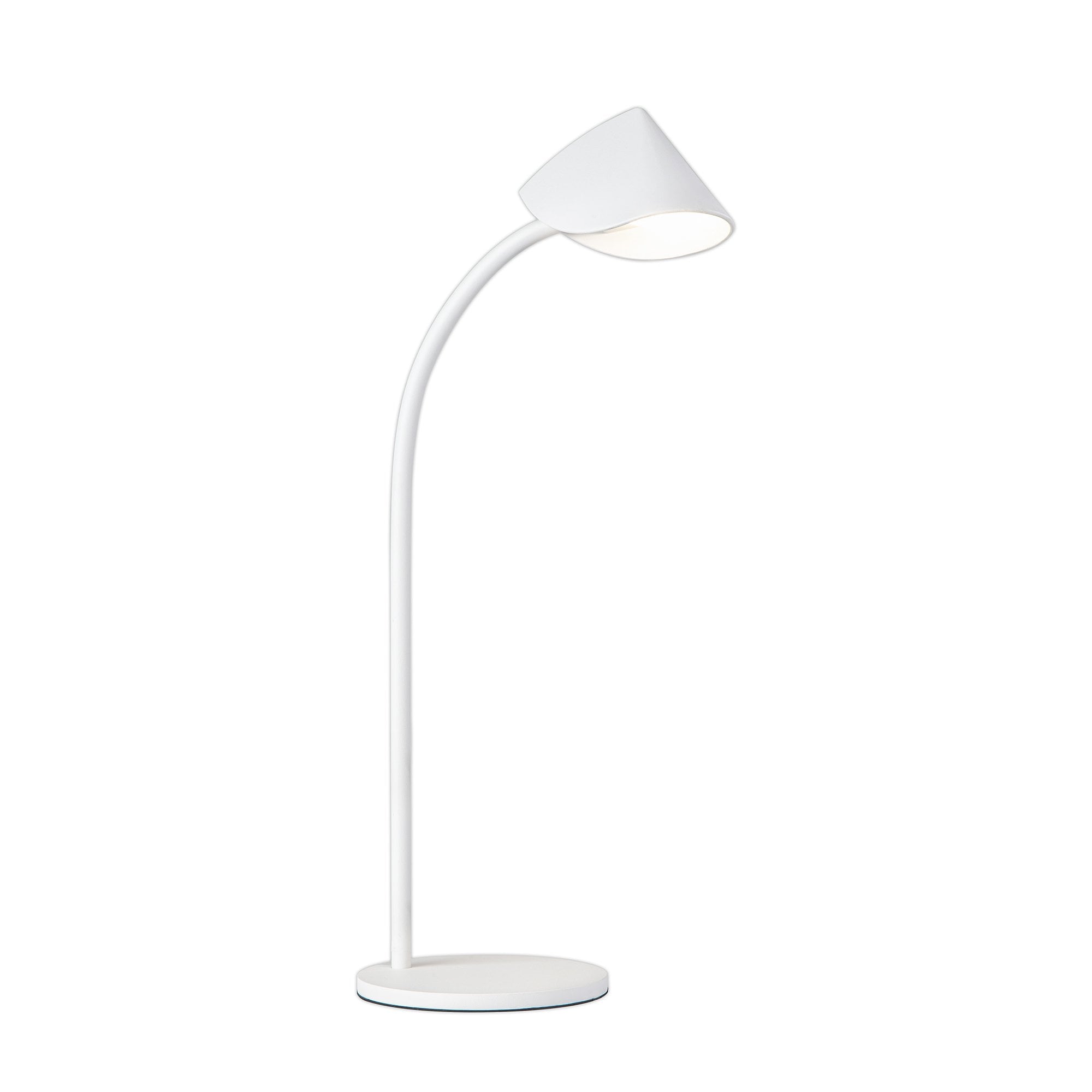 M7586 Capuccina Large 1 Light Table Lamp 8.5W LED White
