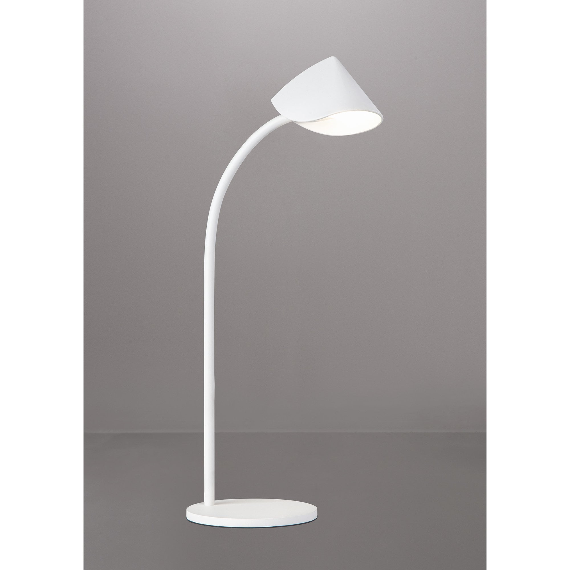 M7586 Capuccina Large 1 Light Table Lamp 8.5W LED White
