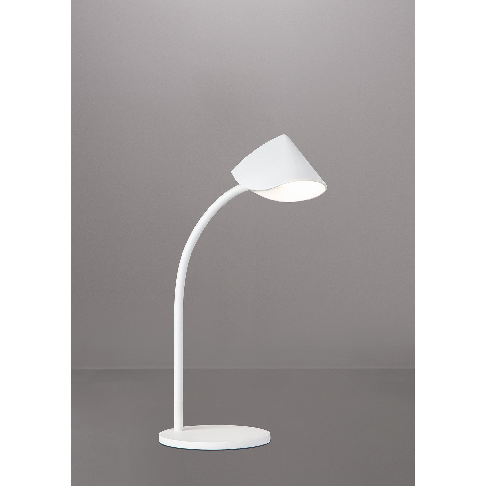 M7576 Capuccina Small 1 Light Table Lamp 8.5W LED White