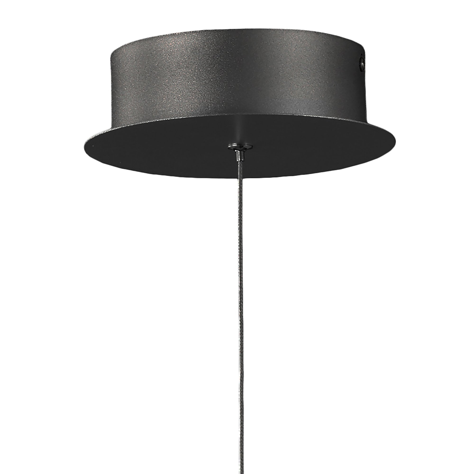 M6685 Celeste Pendant 41cm Round 20W LED Black