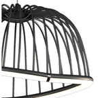 M6685 Celeste Pendant 41cm Round 20W LED Black