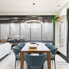 M6682 Celeste Pendant 41cm Round 20W LED White
