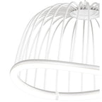 M6682 Celeste Pendant 41cm Round 20W LED White