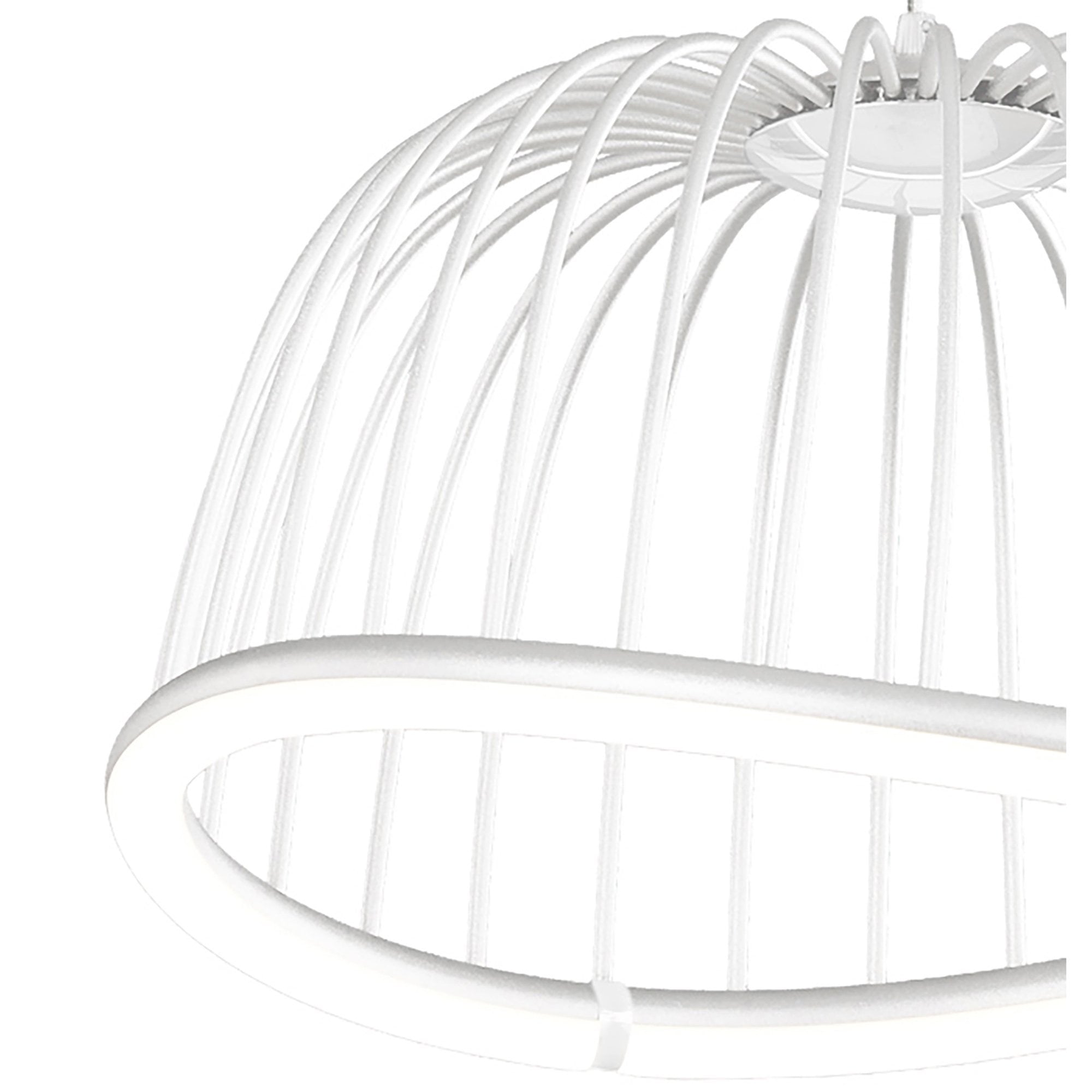 M6682 Celeste Pendant 41cm Round 20W LED White
