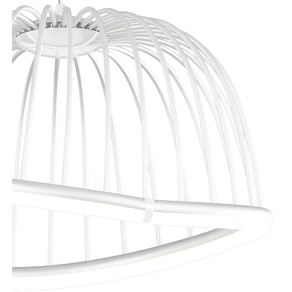 M6682 Celeste Pendant 41cm Round 20W LED White