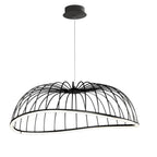 M6683 Celeste Pendant 81cm Round 40W LED Black