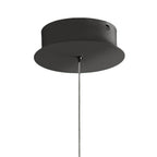 M6683 Celeste Pendant 81cm Round 40W LED Black