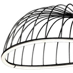 M6683 Celeste Pendant 81cm Round 40W LED Black