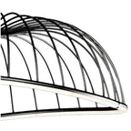 M6683 Celeste Pendant 81cm Round 40W LED Black