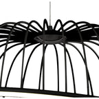 M6684 Celeste Pendant 61cm Round 30W LED Black