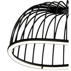 M6684 Celeste Pendant 61cm Round 30W LED Black