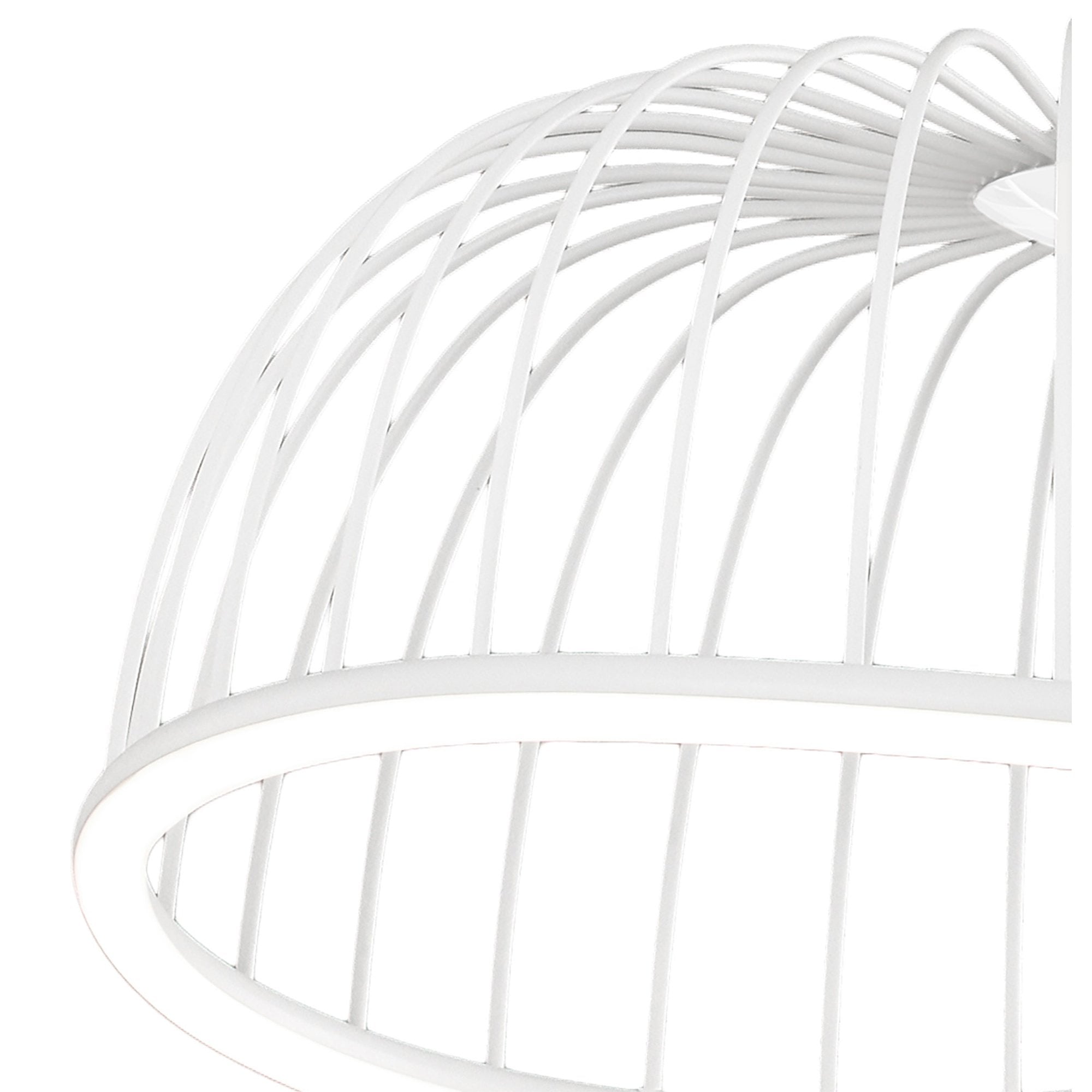 M6681 Celeste Pendant 61cm Round 30W LED White