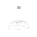 M6680 Celeste Pendant 81cm Round 40W LED White