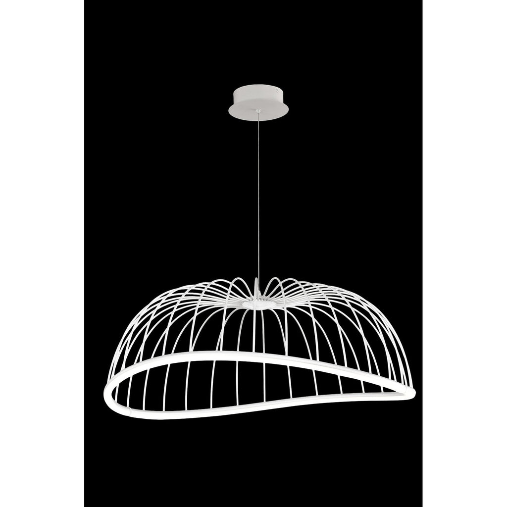 M6680 Celeste Pendant 81cm Round 40W LED White
