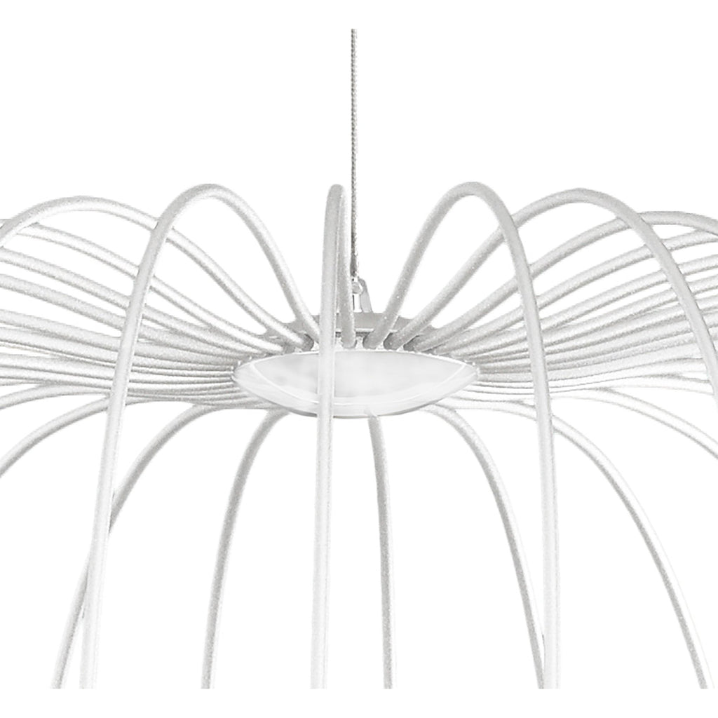 M6680 Celeste Pendant 81cm Round 40W LED White