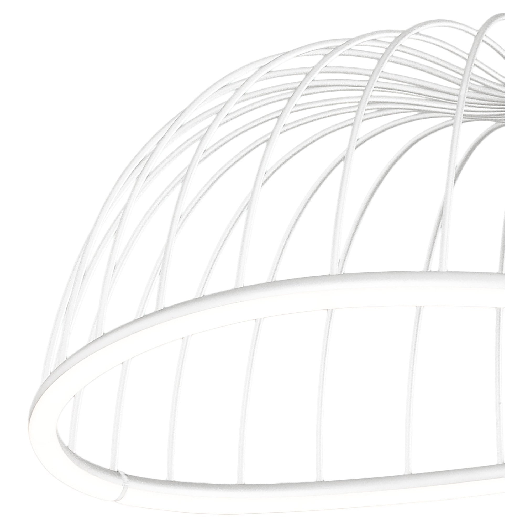 M6680 Celeste Pendant 81cm Round 40W LED White
