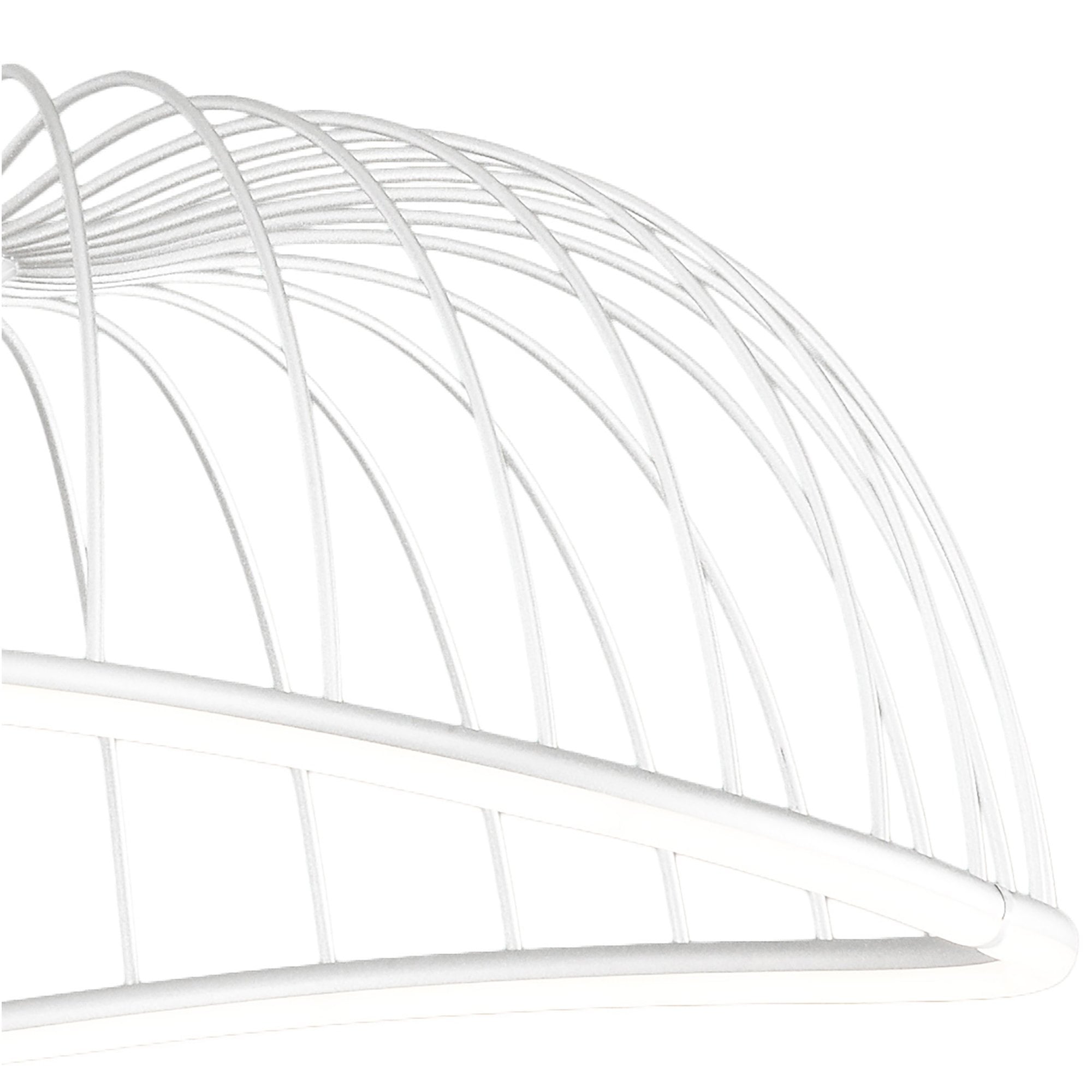 M6680 Celeste Pendant 81cm Round 40W LED White