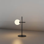 M7638 Cellar Table Lamp 1 Light Replaceable 5W LEDs Black
