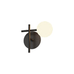 M7636 Cellar Right Wall Lamp 1 Light Replaceable 5W LEDs Black
