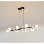 M7631K Cellar Linear Pendant 8 Light Replaceable 5W LEDs Black