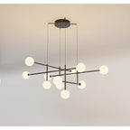 M7630K Cellar Pendant 11 Light Replaceable 5W LEDs Black