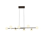 M7631 Cellar Linear Pendant 8 Light Replaceable 5W LEDs Black