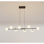 M7631 Cellar Linear Pendant 8 Light Replaceable 5W LEDs Black