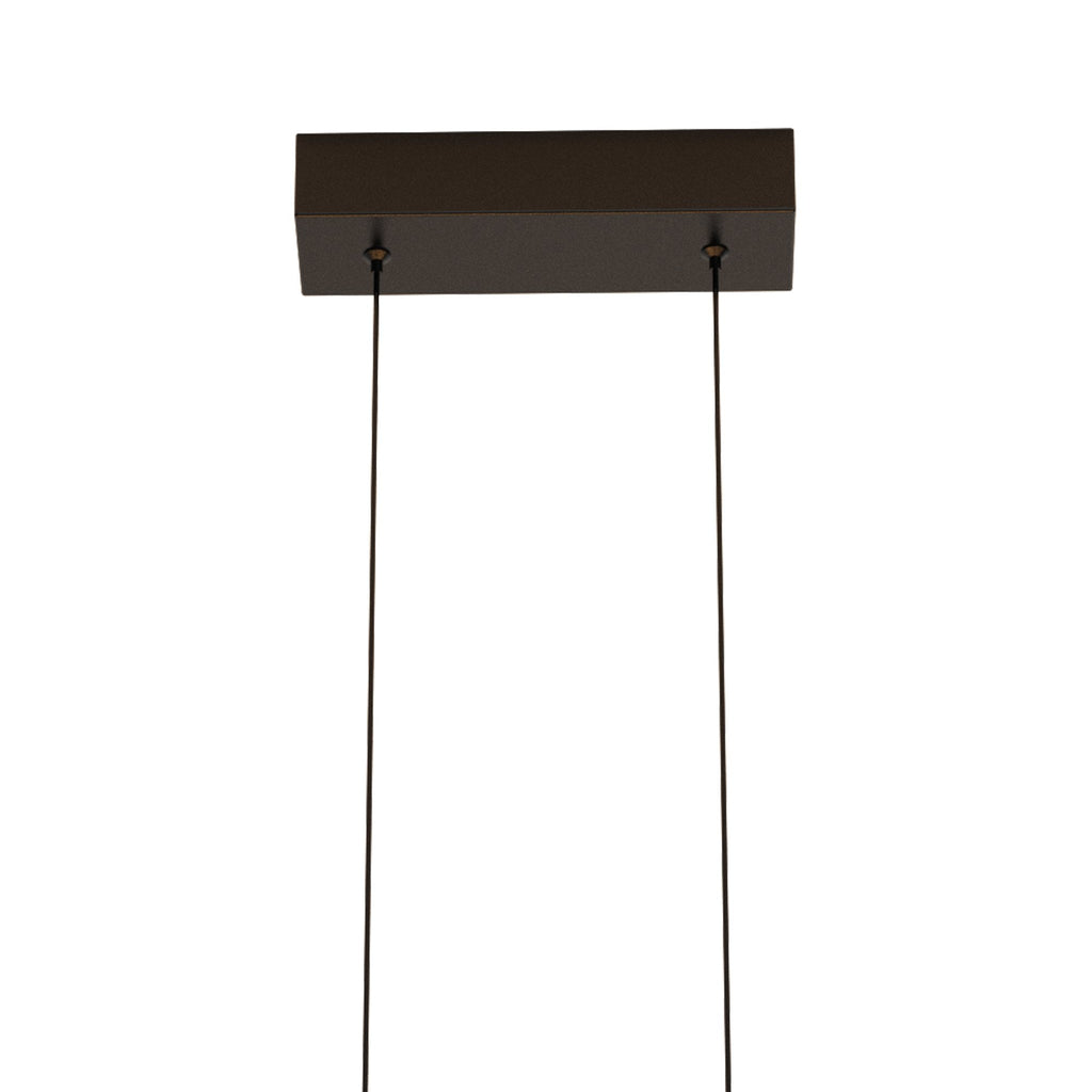 M7631 Cellar Linear Pendant 8 Light Replaceable 5W LEDs Black