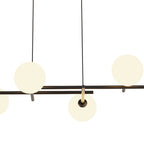 M7631 Cellar Linear Pendant 8 Light Replaceable 5W LEDs Black