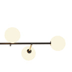 M7631 Cellar Linear Pendant 8 Light Replaceable 5W LEDs Black