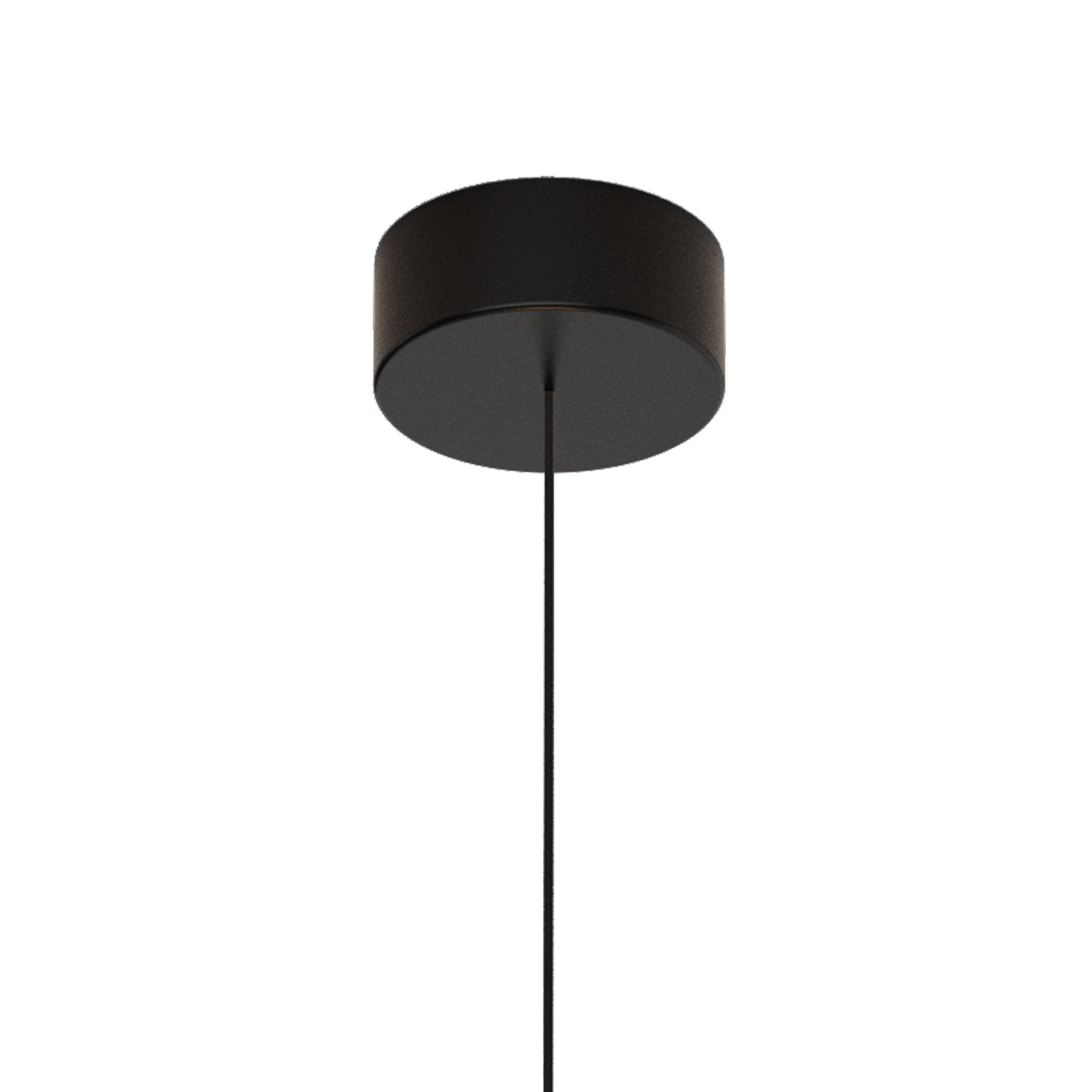 M7634K Cellar Pendant 1 Light Replaceable 5W LEDs Black