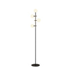 M7639K Cellar Floor Lamp 4 Light Replaceable 5W LEDs Black