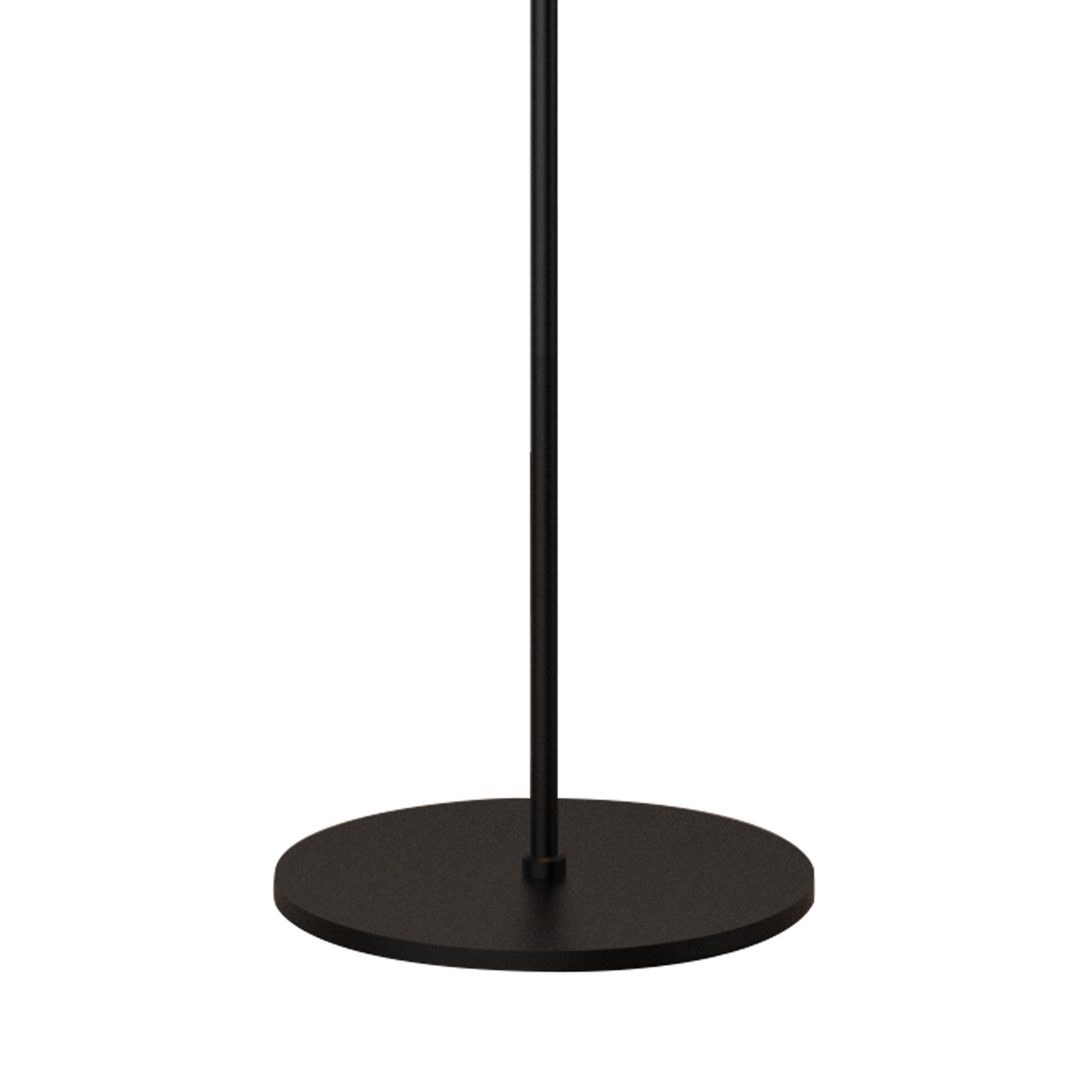 M7639K Cellar Floor Lamp 4 Light Replaceable 5W LEDs Black