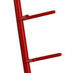 M7256 Centipede Floor Lamp Shade 1 Light Red / White