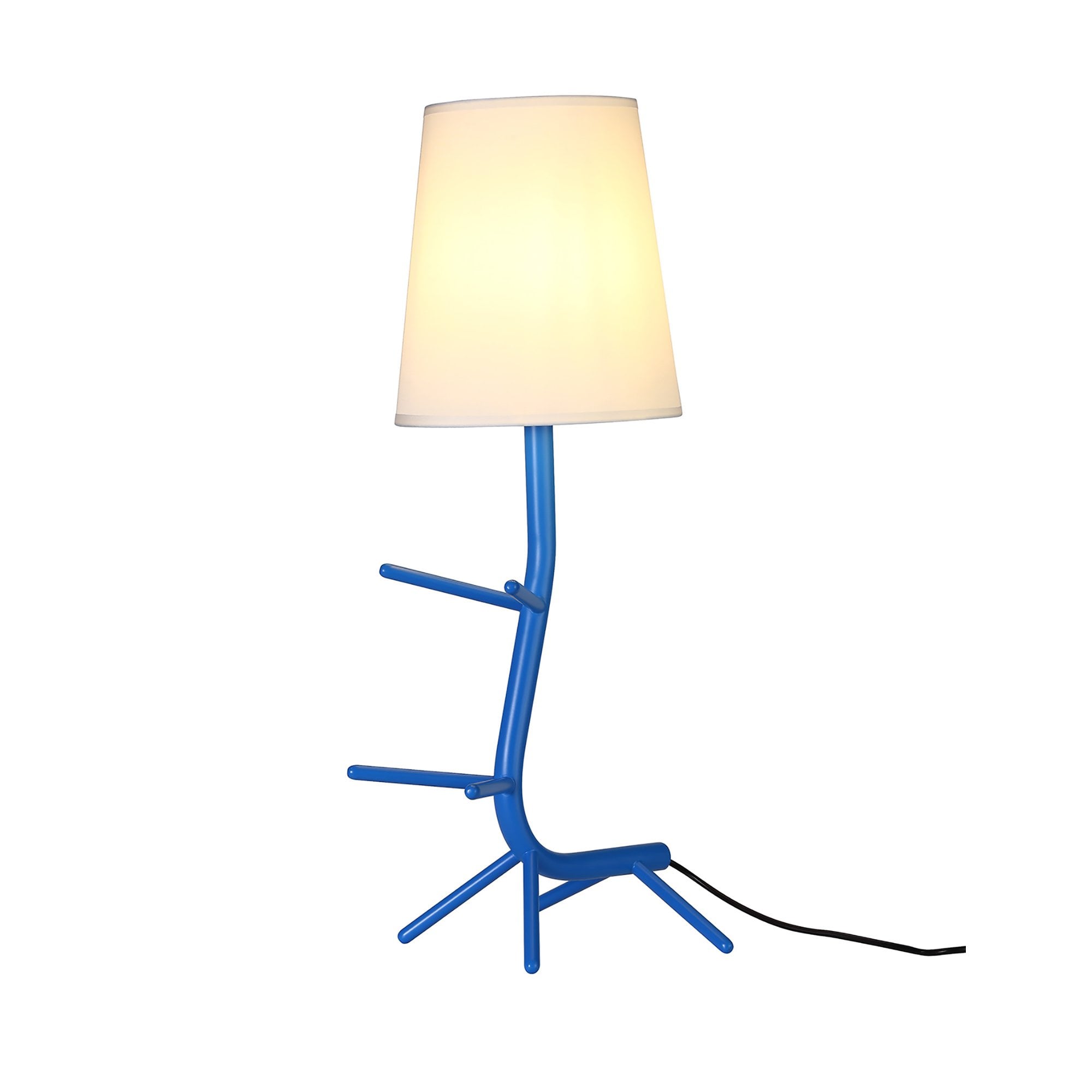 M7253 Centipede Table Lamp Shade 1 Light Blue / White