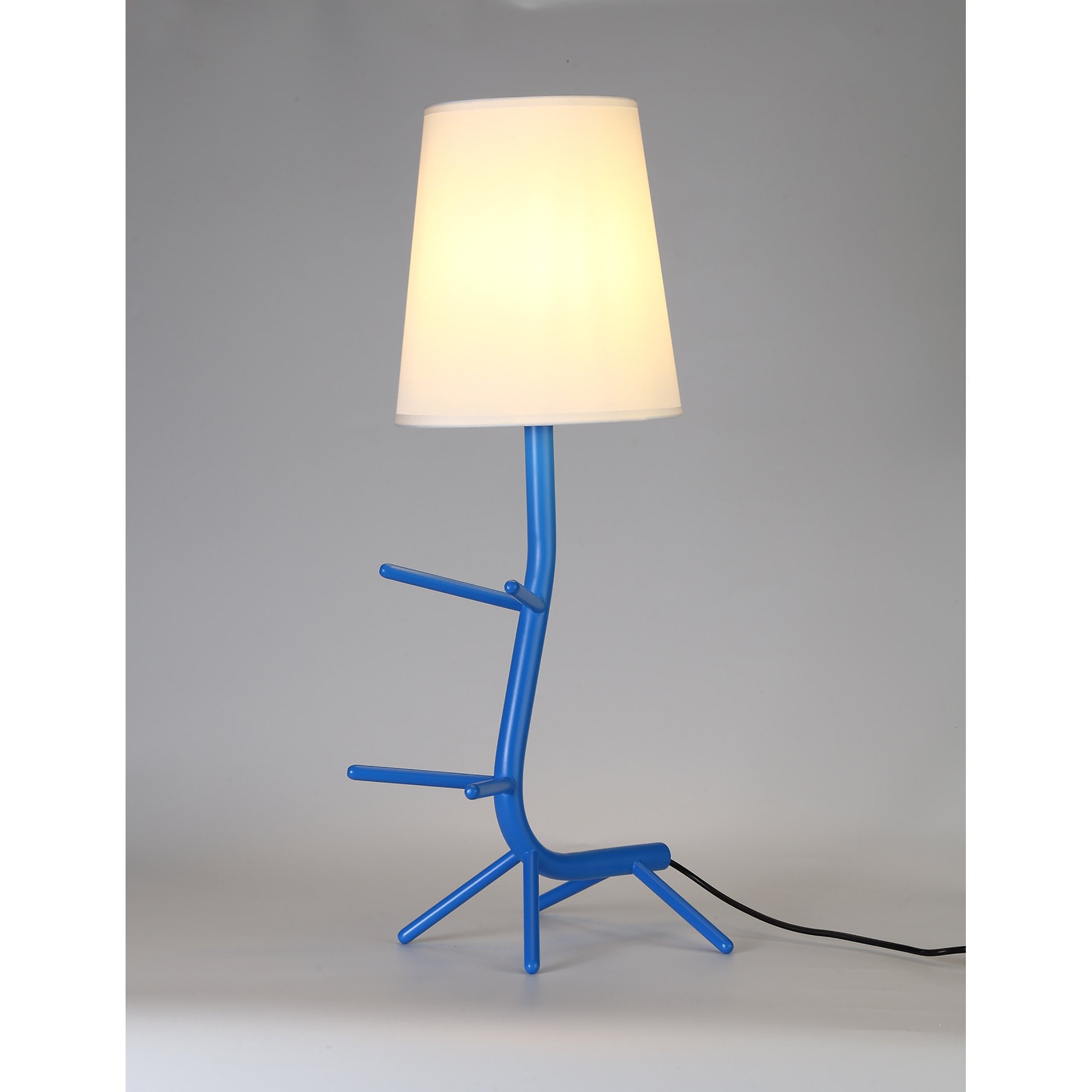 M7253 Centipede Table Lamp Shade 1 Light Blue / White