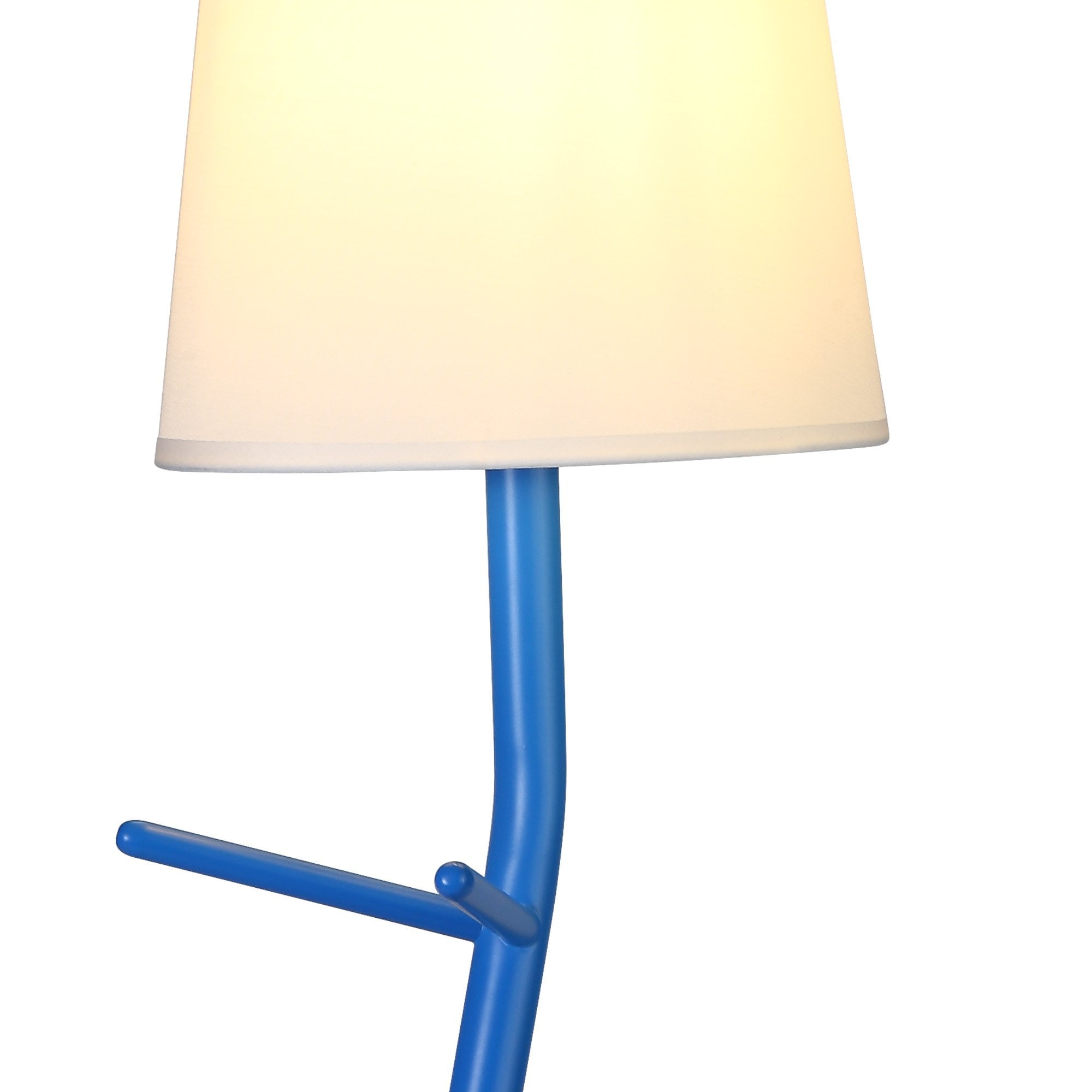 M7253 Centipede Table Lamp Shade 1 Light Blue / White